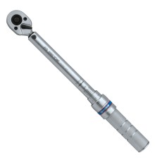 Динамометрический ключ 1/4", 5-25 Нм, "COMPACT", для левой и правой резьбы, футляр KING TONY 3426C-2DF