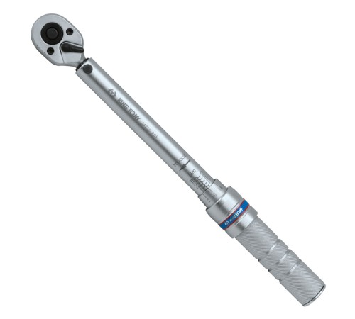 Динамометрический ключ 1/4", 5-25 Нм, "COMPACT", для левой и правой резьбы, футляр KING TONY 3426C-2DF