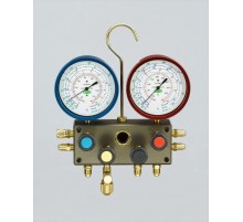 Четырехвентильный манометрический коллектор Refco M4-3-DELUXE-DS-CLIM-CA-CCL-60