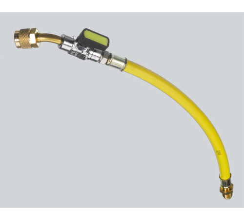 Одиночные заправочные шланги Refco с шаровыми кранами CA-CL-9-M-1/2-20UNF Одиночные заправочные шланги Refco с шаровыми кранами CA-CL-9-M-1/2-20UNF
