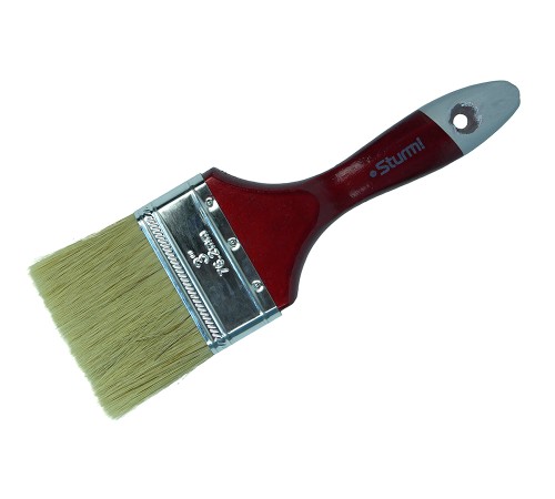 Кисть плоская &quotProfi&quot 3&quot (75 мм), натуральная щетина Sturm! Кисть плоская &quotProfi&quot 3&quot (75 мм), натуральная щетина Sturm!