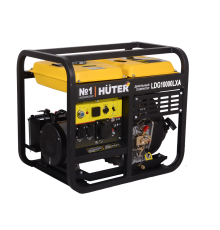 Электрогенератор дизельный LDG 10000LXА Huter