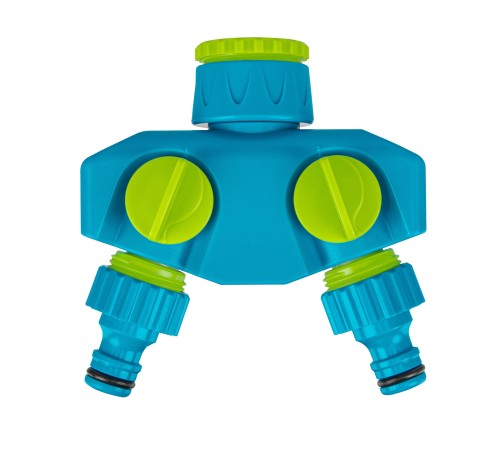 Разветвитель двухканальный, пластиковый Palisad Luxe