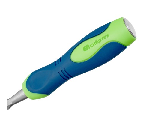 Долото-стамеска, 10 мм, двухкомпонентная рукоятка Сибртех