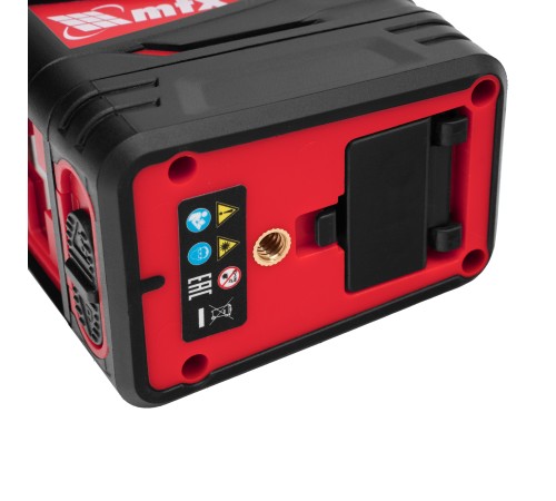 Лазерный уровень QBC RED Pro SET, 10 м, красный луч, батарейки, штатив MTX