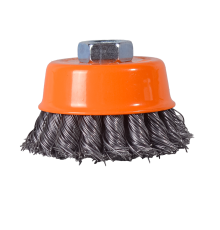 Щётка чашечная для УШМ, крученая, 75 мм Вихрь Щётка чашечная для УШМ, крученая, 75 мм Вихрь