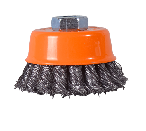 Щётка чашечная для УШМ, крученая, 75 мм Вихрь Щётка чашечная для УШМ, крученая, 75 мм Вихрь