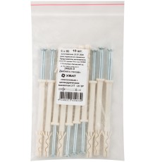 Дюбель-гвоздь нейлоновый с цилиндрической манжетой LYT LK SP 6 х 80, 10 шт (Фасовка) HQ