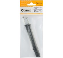 Дюбель-гвоздь полипропиленовый 8х120  (фасовка 2 шт.)