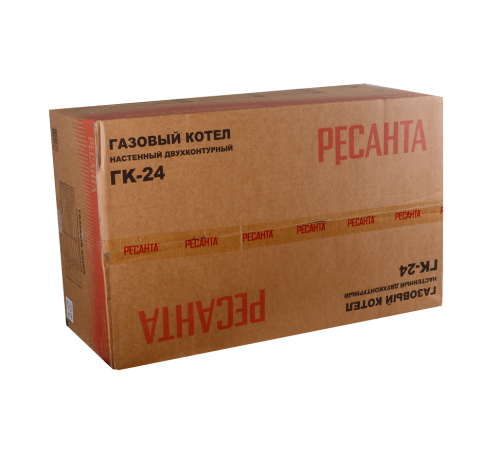 Газовый настенный двухконтурный котел ГК-24 Ресанта Газовый настенный двухконтурный котел ГК-24 Ресанта