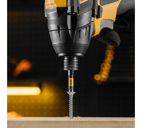 Набор бит комбинированный 3 шт., PZ1, PZ2, PZ3, 50 мм, сталь S2 Denzel