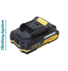 HBP2002 аккумулятор Hanskonner 18 В, 1BatterySystem, 2.0 Ач, USB-разъем