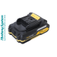 HBP2002 аккумулятор Hanskonner 18 В, 1BatterySystem, 2.0 Ач, USB-разъем