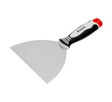 Шпательная лопатка из нержавеющей стали, 150 мм, трехкомпонентная ручка Matrix