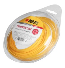 Леска для триммера квадратная, 1.3 мм х 15 м Denzel