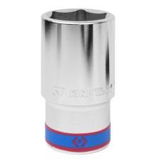 Головка торцевая глубокая шестигранная 3/4", 37 мм KING TONY 623537M