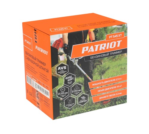 Триммер бензиновый PATRIOT PT 545 XT Триммер бензиновый PATRIOT PT 545 XT