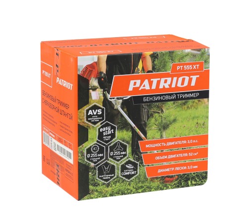 Триммер бензиновый PATRIOT PT 555 XT Триммер бензиновый PATRIOT PT 555 XT