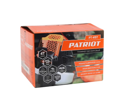 Триммер бензиновый PATRIOT PT 415 T Триммер бензиновый PATRIOT PT 415 T