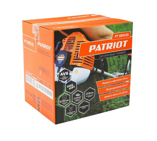 Триммер бензиновый PATRIOT PT 3555 ES Country Триммер бензиновый PATRIOT PT 3555 ES Country