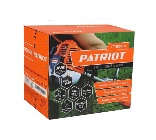 Триммер бензиновый PATRIOT PT 5555 ES Country Триммер бензиновый PATRIOT PT 5555 ES Country