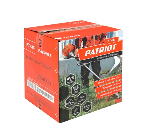 Триммер бензиновый PATRIOT PT 443 Триммер бензиновый PATRIOT PT 443