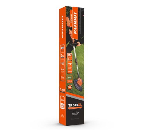 Триммер аккумуляторный PATRIOT TR 340 XL