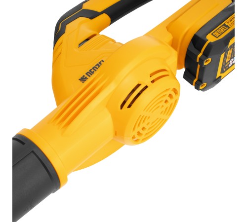 Воздуходувка аккумуляторная, AB-500, 65 м/с, 500 м³/ч, Li-Ion, 20 В Denzel