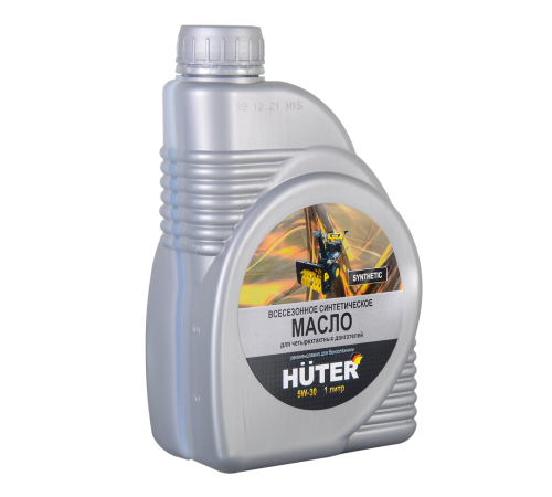Масло моторное 5W-30 синтетическое для четырёхтактных двигателей Huter