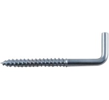 Шуруп-крючок оцинкованный, 3,5 х 35, 10 шт Пром