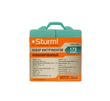 Набор инструментов универсальный 173 предмета Sturm! Набор инструментов универсальный 173 предмета Sturm!