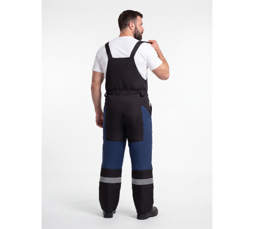 Полукомбинезон зимний ProfLineSpecialist (тк.Мембрана,180), т.синий/черный