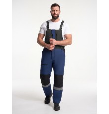 Полукомбинезон зимний ProfLineSpecialist (тк.Мембрана,180), т.синий/черный