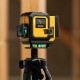 Лазерный уровень мультипризменный DLV-360-3T, 30 м, зеленый луч, Li-Ion 2,4 Aч, штатив  Denzel