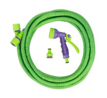 Набор поливочный, шланг 5-15 м, пистолет 7 реж., с быстросъемным соединителем Palisad Набор поливочный, шланг 5-15 м, пистолет 7 реж., с быстросъемным соединителем Palisad