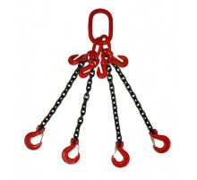 Строп цепной TOR 4СЦ г/п 45,0 т 5,0 м с укорачивающими крюками