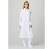 Халат женский ХАССП-Премиум (тк.Оптима,160), белый