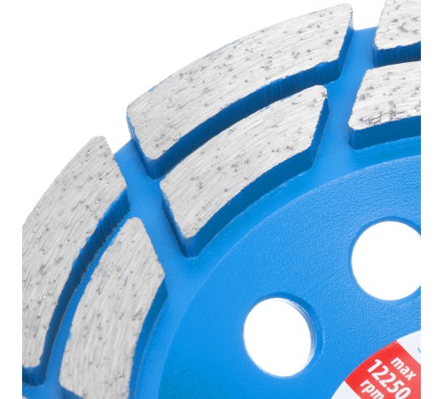 Чашка алмазная зачистная, 125 мм, двухрядная Барс