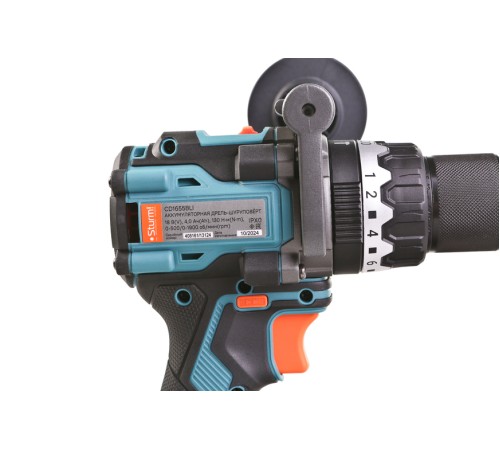 CD1655BLI Дрель аккумуляторная ударн. Sturm!, б/щ 18В, 1BatterySystem, 130Нм, 1х4.0Ач, кейс CD1655BLI Дрель аккумуляторная ударн. Sturm!, б/щ 18В, 1BatterySystem, 130Нм, 1х4.0Ач, кейс