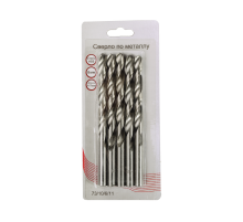Сверла по металлу 8 мм, HSS (5шт. в блистере)