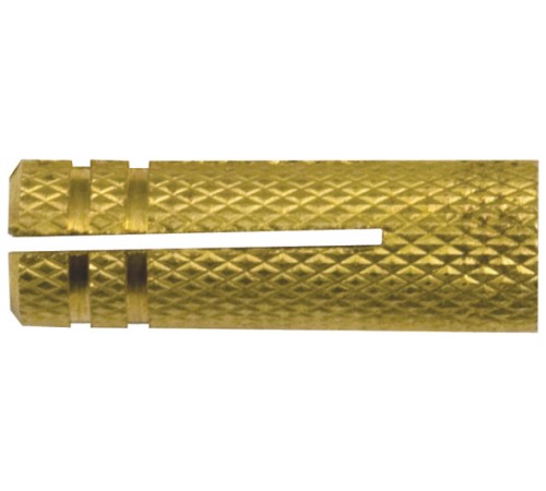 Анкер латунный М6, D 8х25 мм ПРОМ HQ