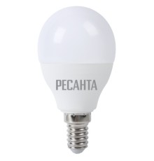 Лампа светодиодная РЕСАНТА LL-R-G45-7W-230-4K-E14 Лампа светодиодная РЕСАНТА LL-R-G45-7W-230-4K-E14