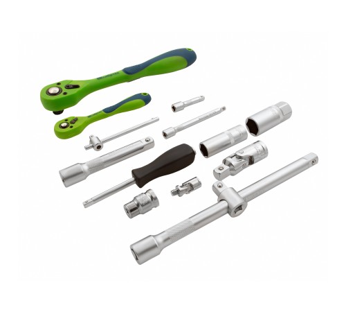 Набор инструментов 82 предмета, CrV, 1/2