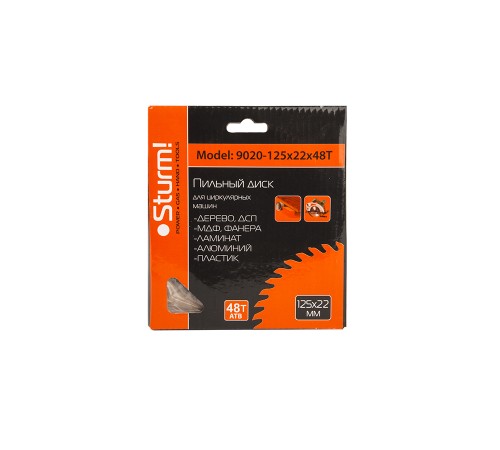 Диск пильный Sturm! 9020-125x22x48T Диск пильный Sturm! 9020-125x22x48T
