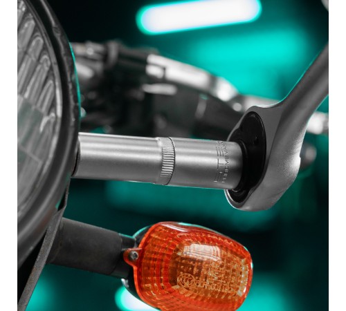 Головка торцевая удлиненная, 14 мм, шестигранная, CrV, под квадрат 1/2 Stels