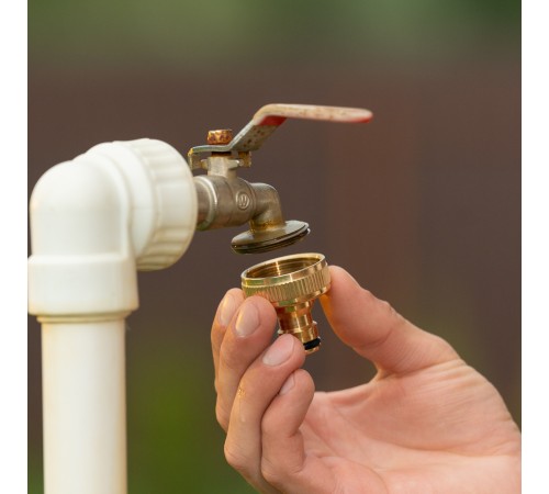 Адаптер латунный, 1, внутренняя резьба Palisad