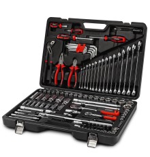 RUNTEC RT-HT143T Набор ручных инструментов RUNTEC TECHNIC 143 предмета 1/2", 1/4" RUNTEC RT-HT143T Набор ручных инструментов RUNTEC TECHNIC 143 предмета 1/2", 1/4"