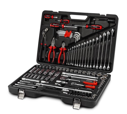 RUNTEC RT-HT143T Набор ручных инструментов RUNTEC TECHNIC 143 предмета 1/2", 1/4"