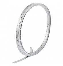 Лента перфорированная монтажная, 2 мм, LM 2см х 10 м, отвер. 4.5-5 мм, цинк Сибртех