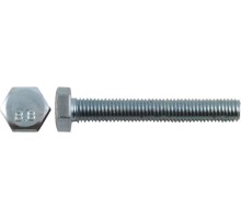 Болт 6-гранная головка (полная резьба) М10 х 100 100 шт DIN933 Пром
